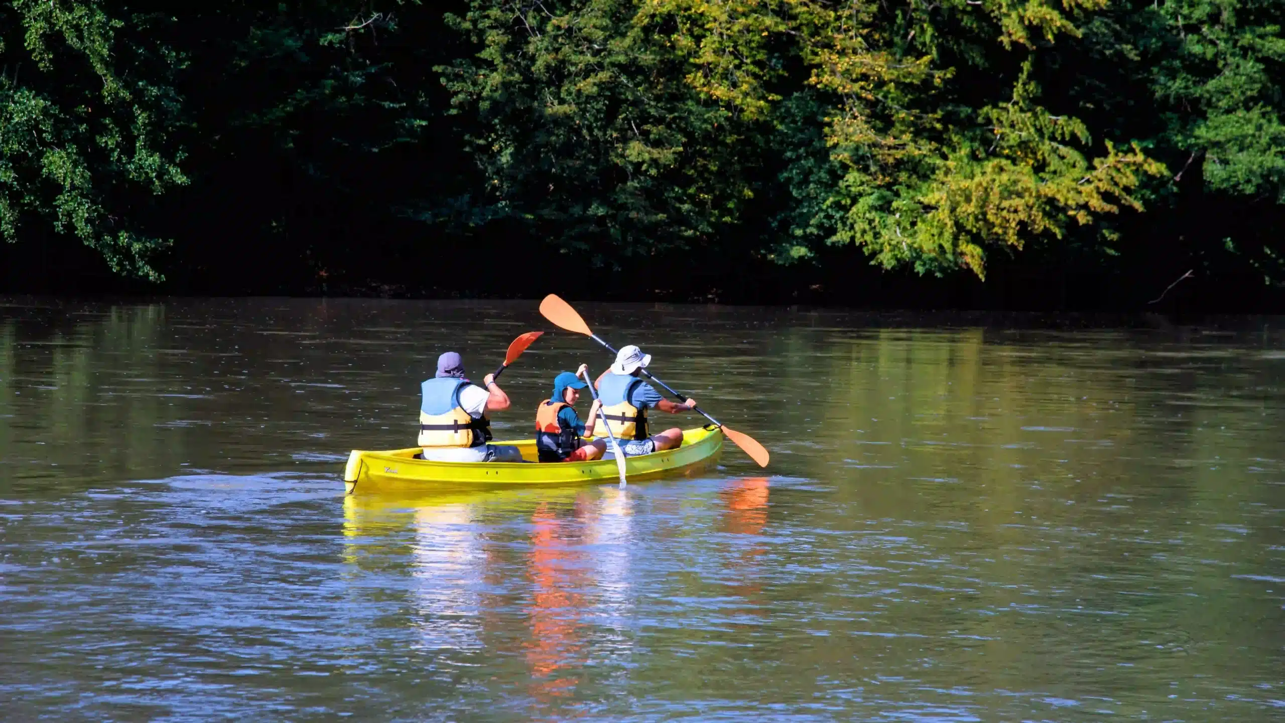 Canoë en Dordogne au camping Lanzac